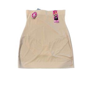 Maidenform Self Expressions shape-wear hi waist half slip Nude size XL